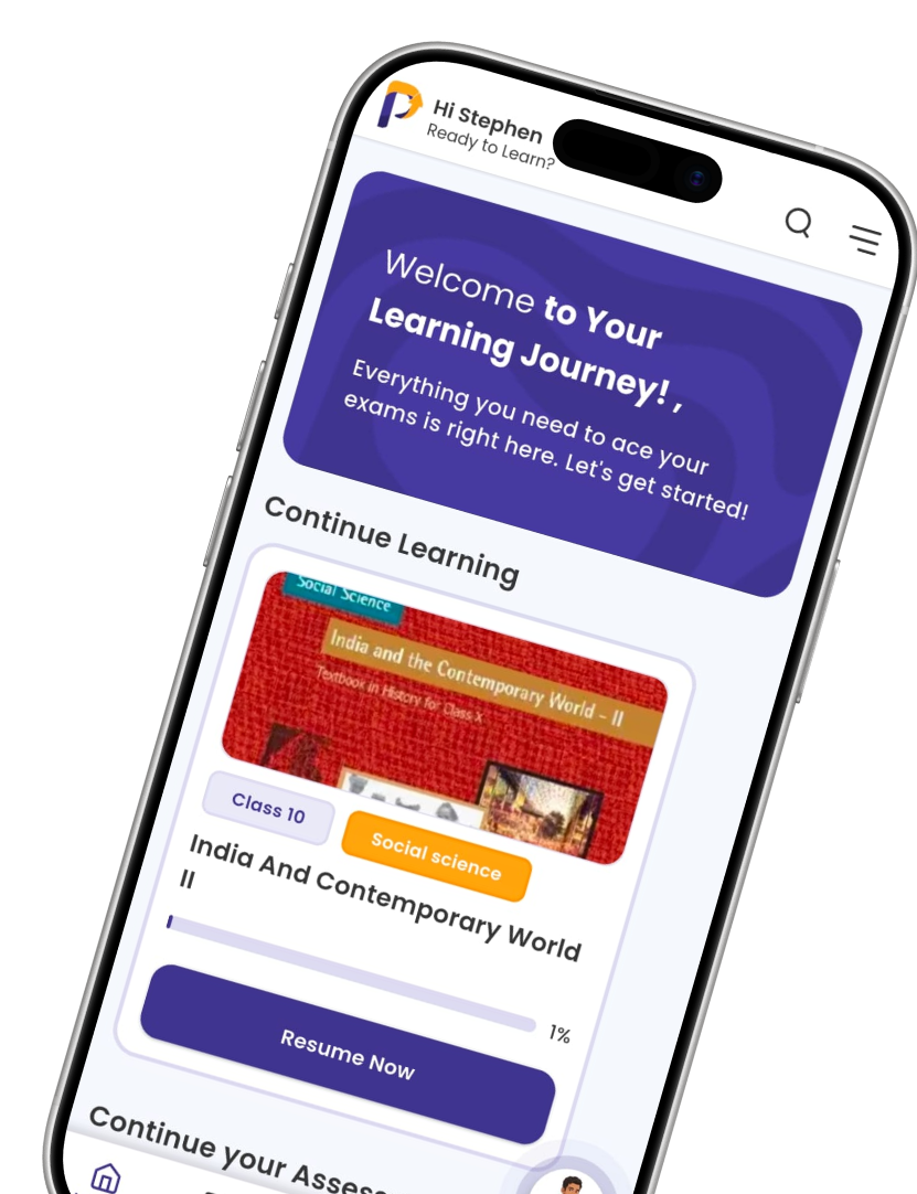 Prepzy app learning dashboard